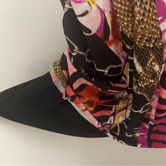 Cache lined dress - Picture 4 of 4